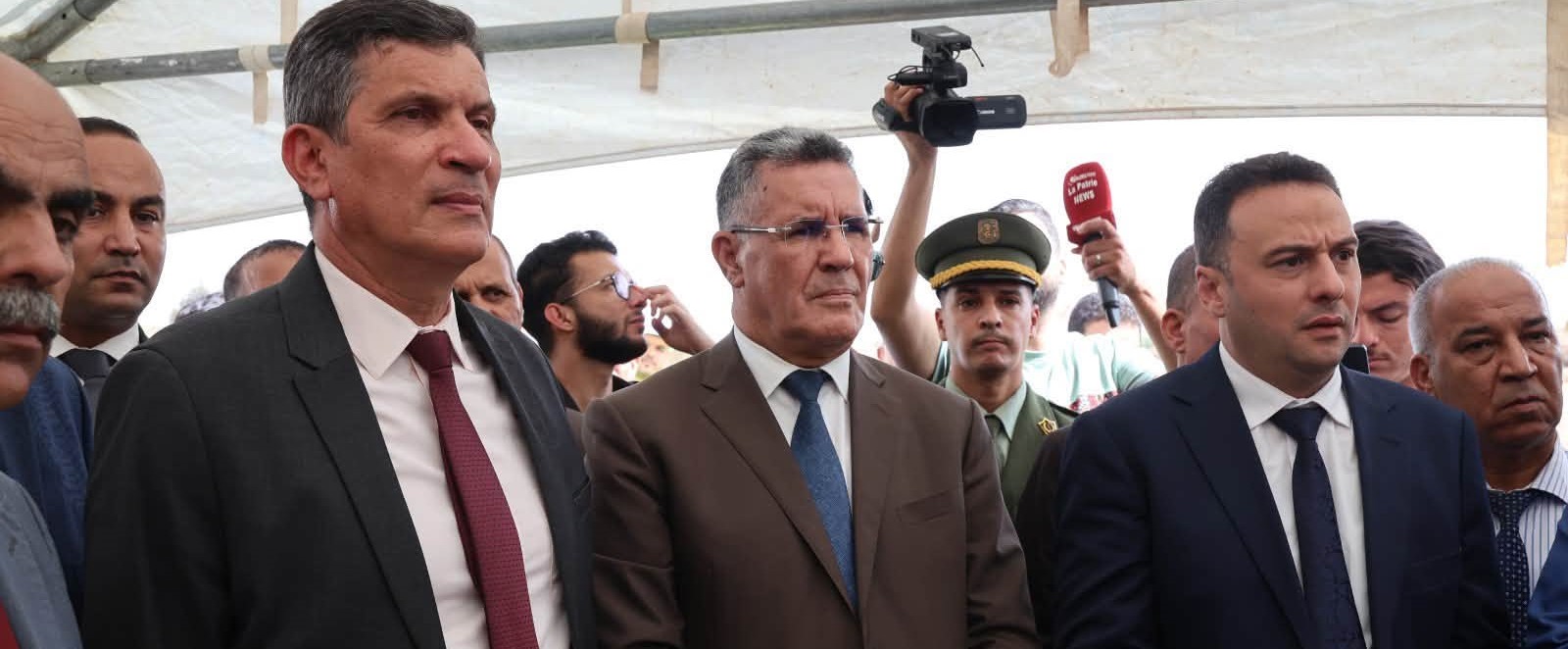 إعطاء إشارة انطلاق أشغال إنجاز محطة تصفية المياه المستعملة بالحميز
