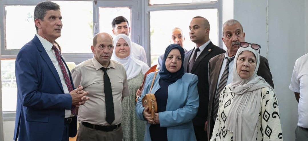 الوزير والي ولاية الجزائر يقوم بزيارة ميدانية إلى مركز التكيف المدرسي علي رملي