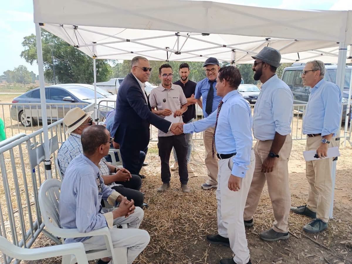 السيد الوالي المنتدب للمقاطعة الإدارية لبراقي يشرف على المسابقة الوطنية والدولية للفروسية