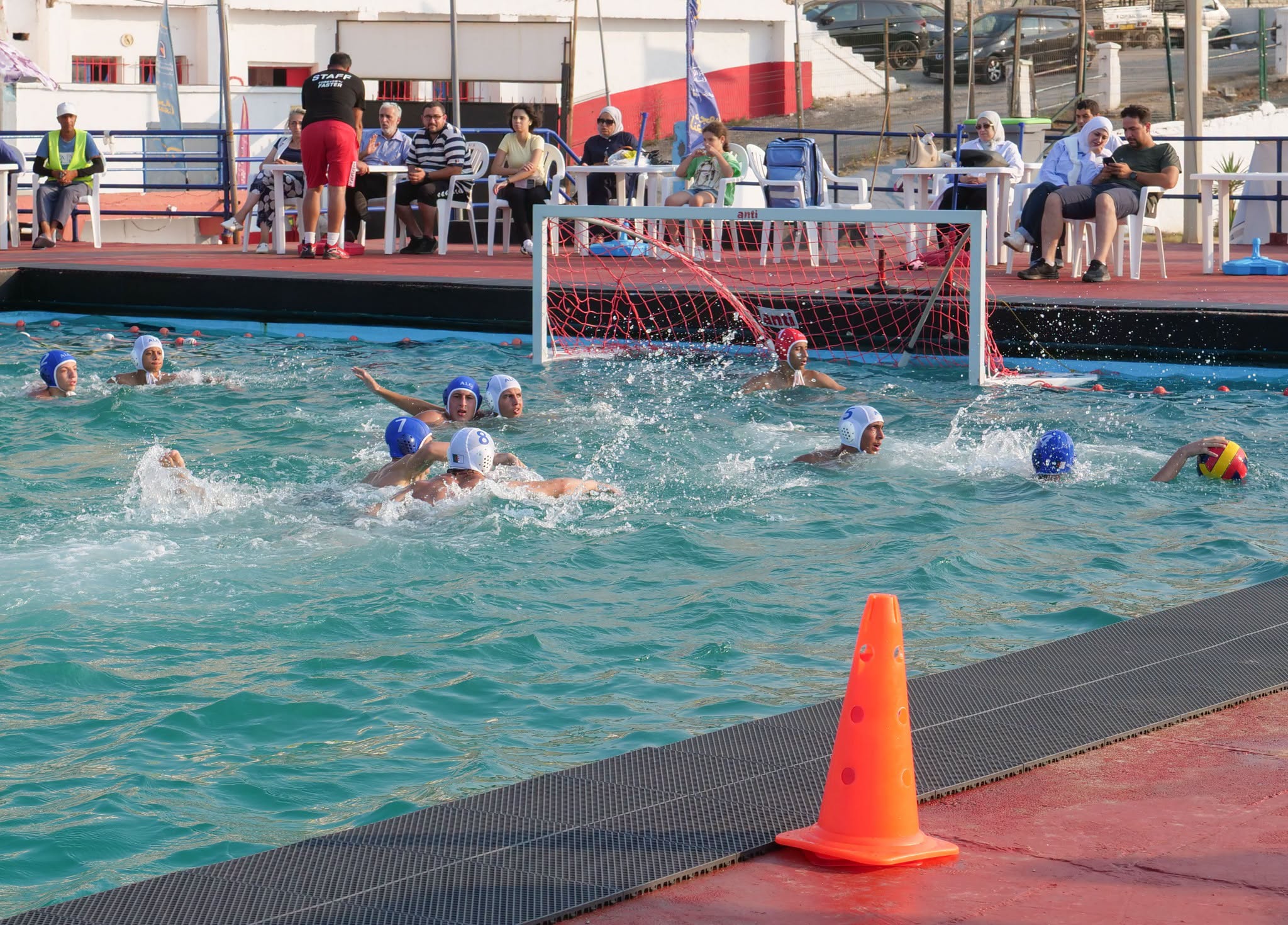 أجواء مميزة بمسابح الكيتاني خلال فعاليات البطولة الوطنية لكرة الماء Water Polo 2026