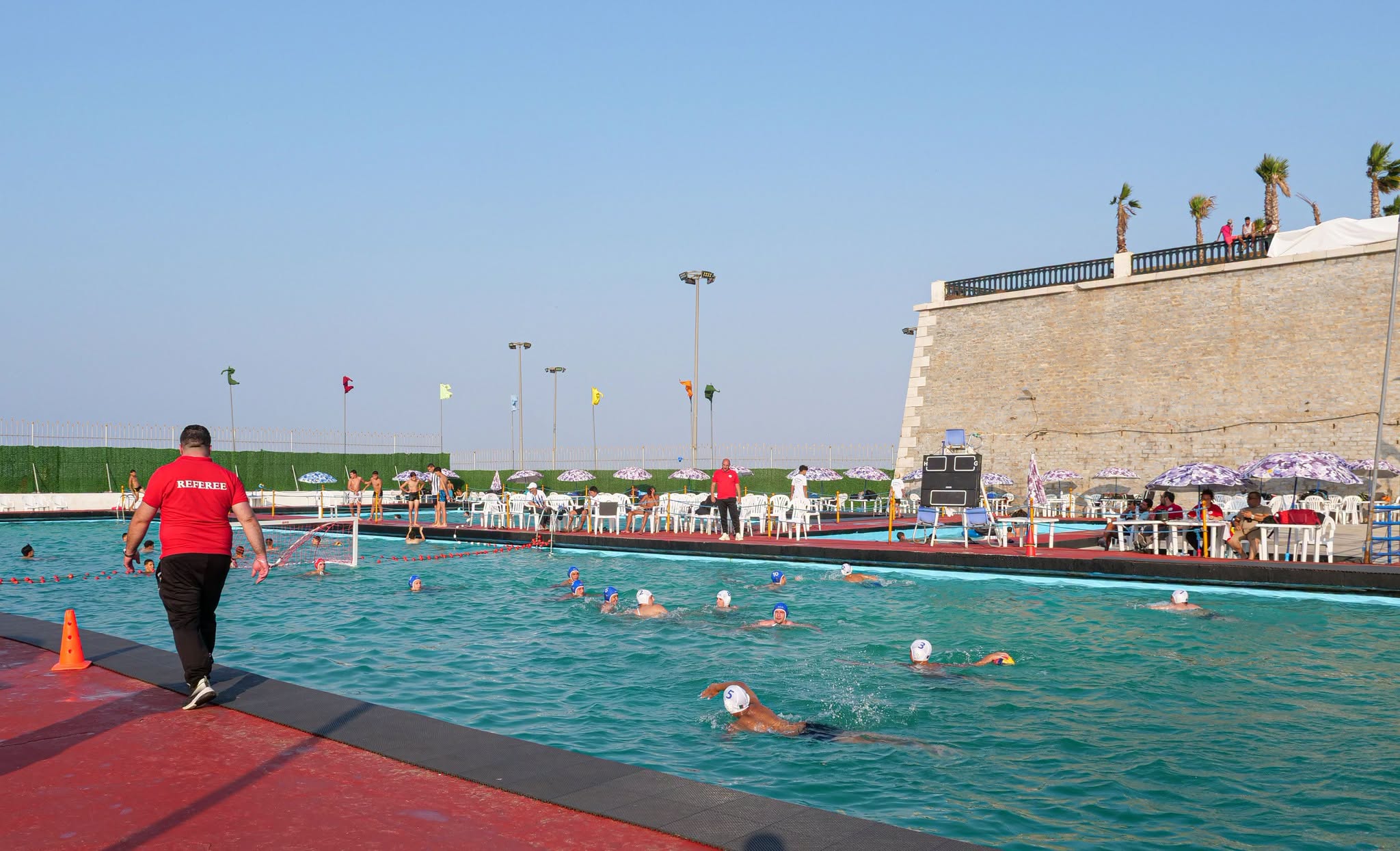 أجواء مميزة بمسابح الكيتاني خلال فعاليات البطولة الوطنية لكرة الماء Water Polo 2026