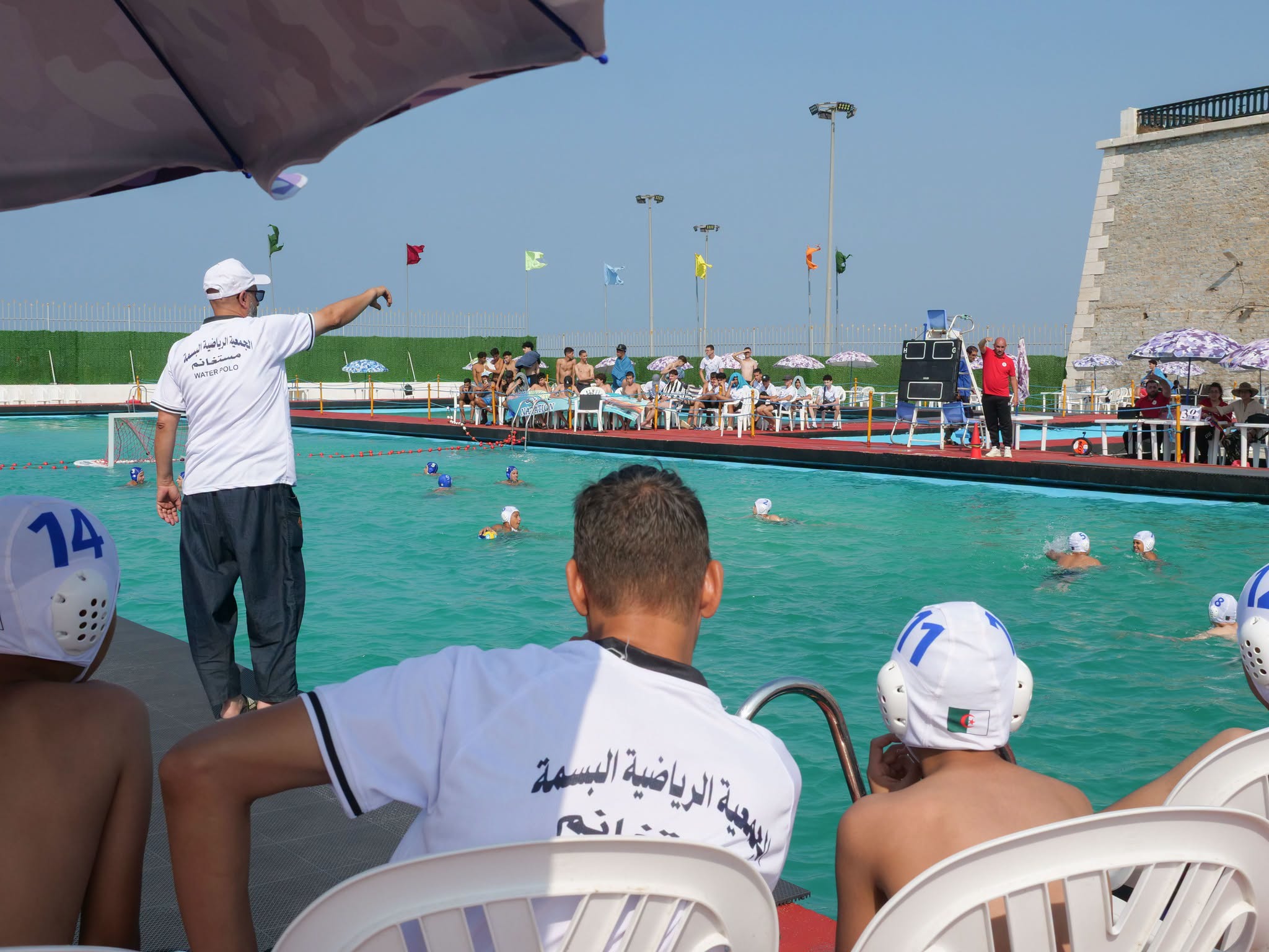 أجواء مميزة بمسابح الكيتاني خلال فعاليات البطولة الوطنية لكرة الماء Water Polo 2026