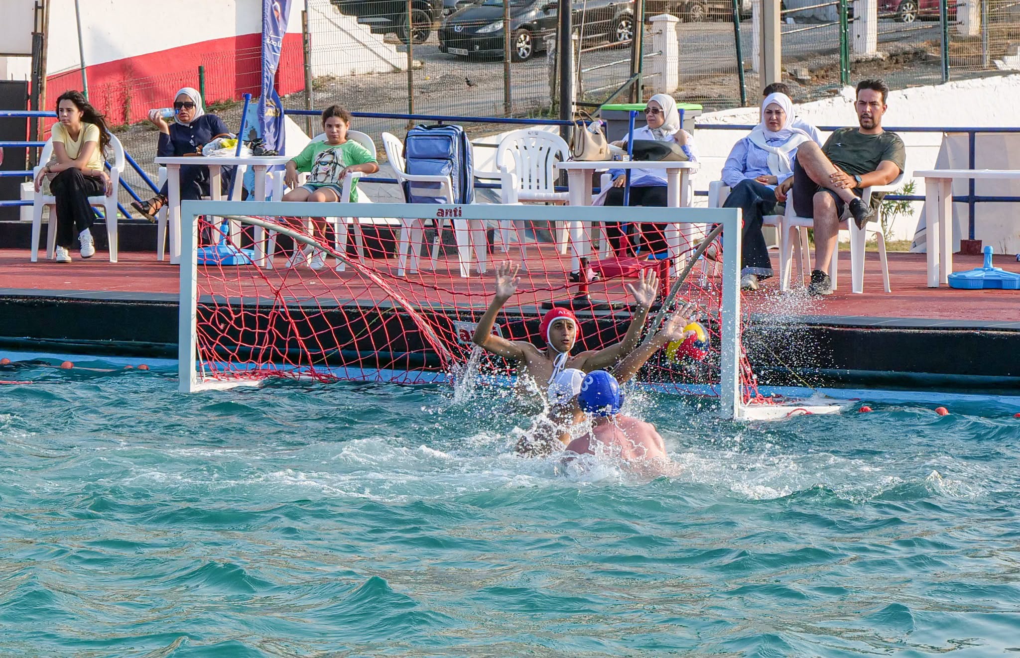 أجواء مميزة بمسابح الكيتاني خلال فعاليات البطولة الوطنية لكرة الماء Water Polo 2026