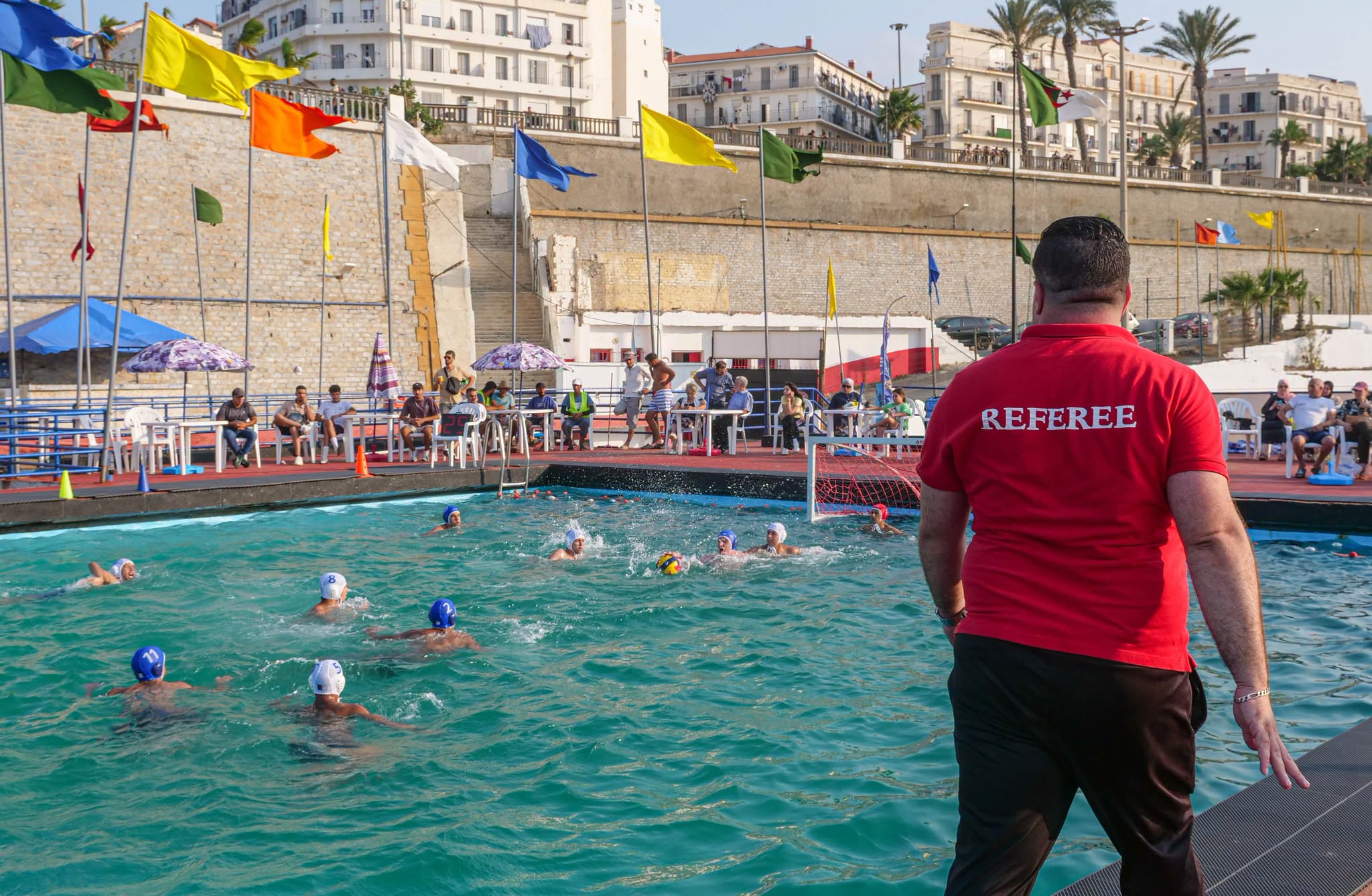 أجواء مميزة بمسابح الكيتاني خلال فعاليات البطولة الوطنية لكرة الماء Water Polo 2026