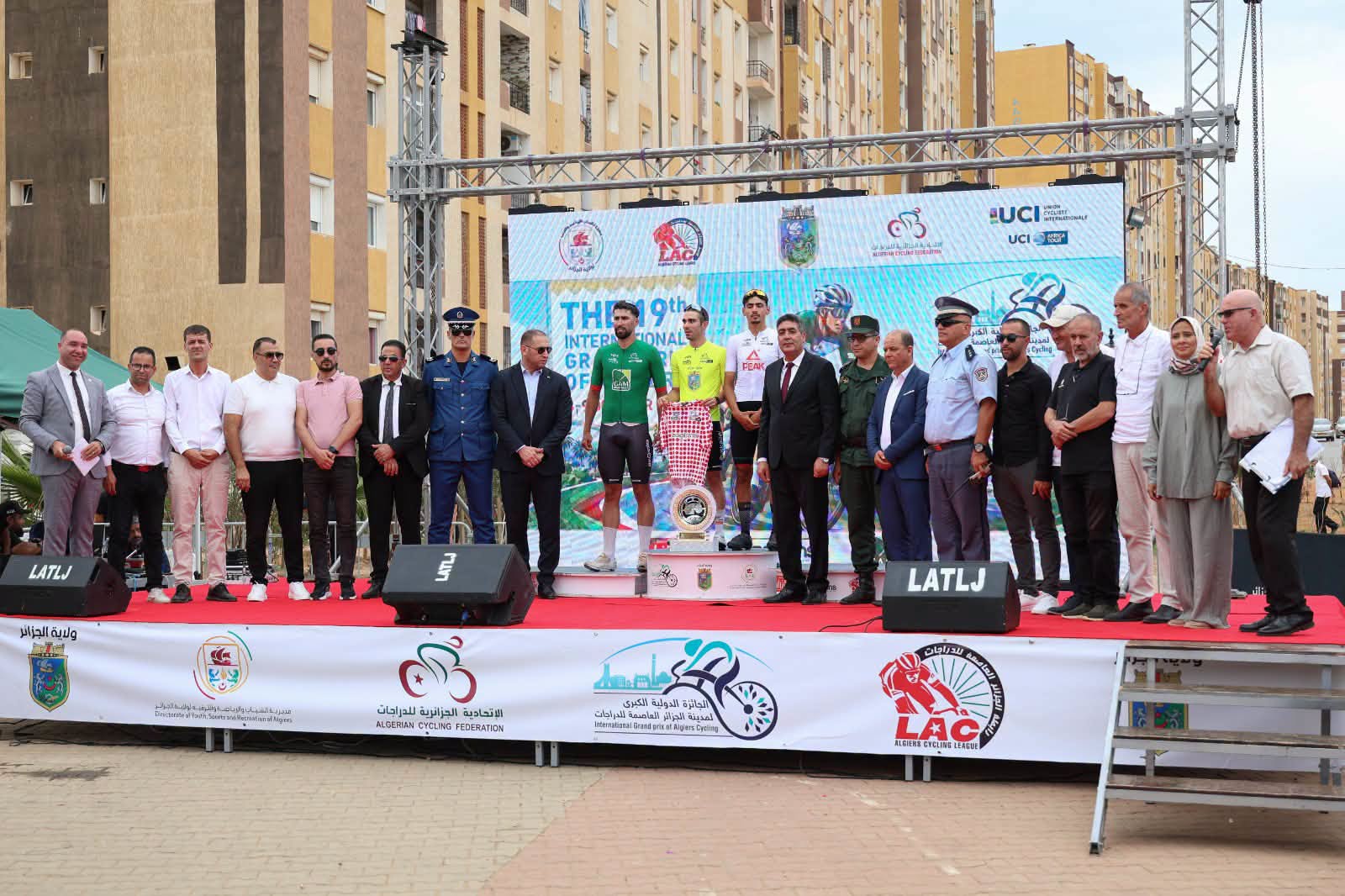 المرحلة الثالثة من منافسات Grand Prix El Djazaïr ضمن الجائزة الدولية الكبرى لمدينة الجزائر للدراجات