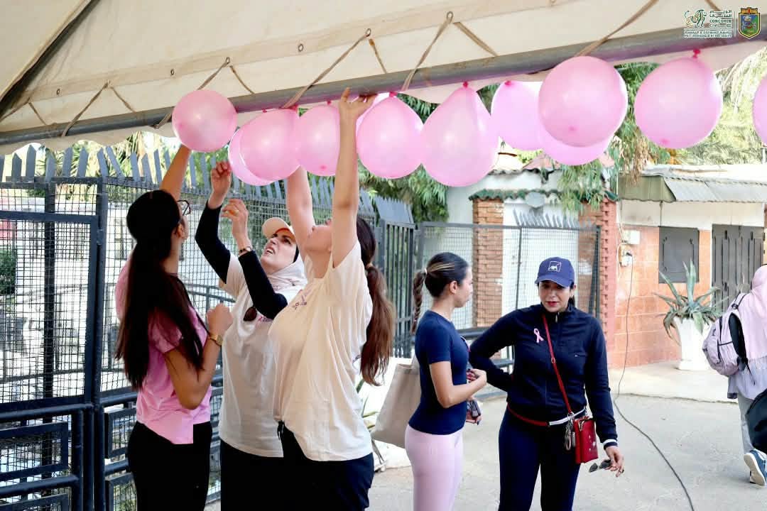 حديقة الحيوانات والتسلية "الوئام المدني" ببن عكنون تنظم تظاهرة المشي على الأقدام بمناسبة أكتوبر الوردي